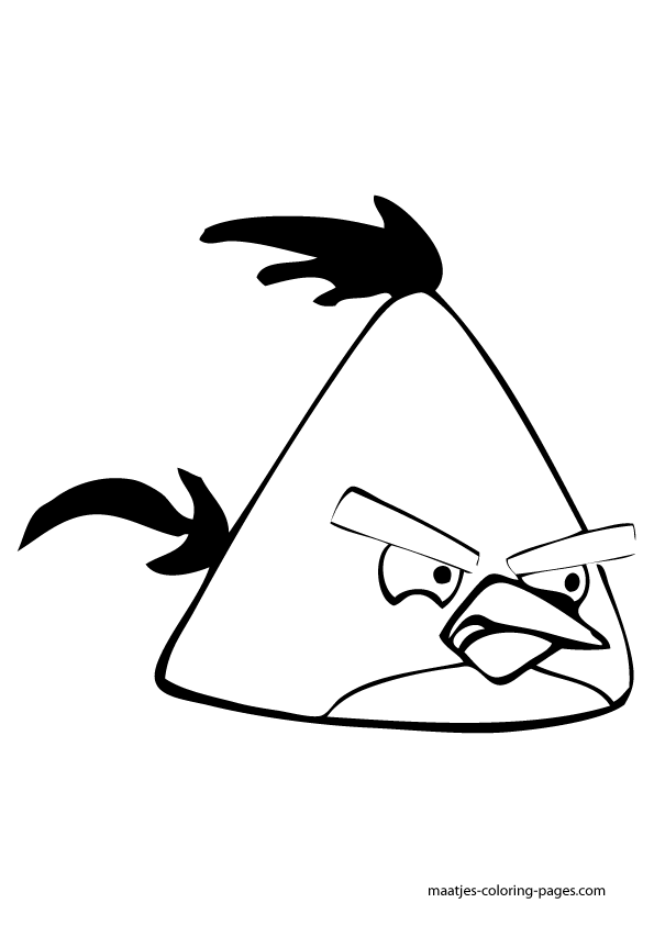 Angry Birds Coloring Pages