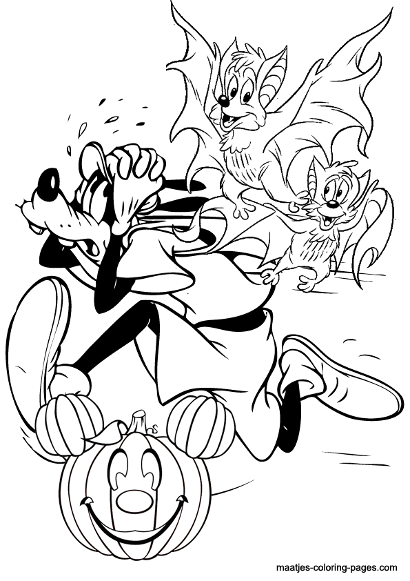 Halloween coloring page