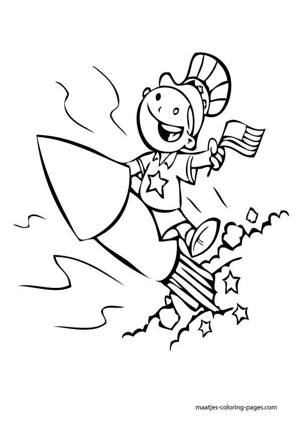 independence day free coloring pages - photo #22