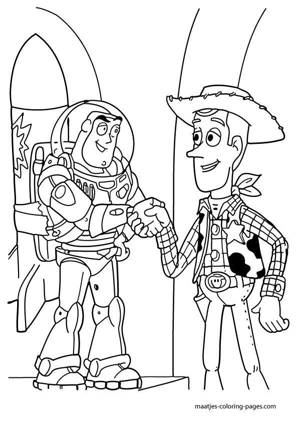 Toy Story Coloring Pages