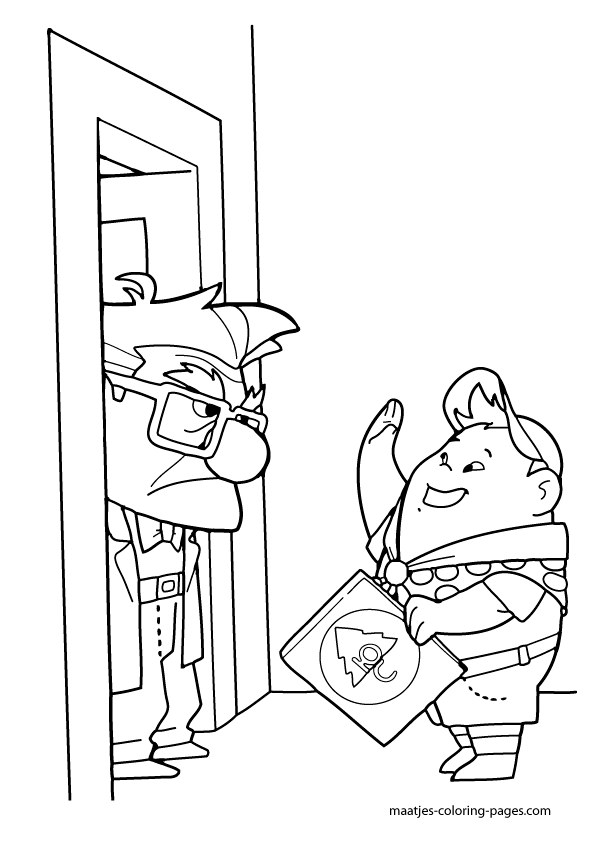 Up Coloring Pages