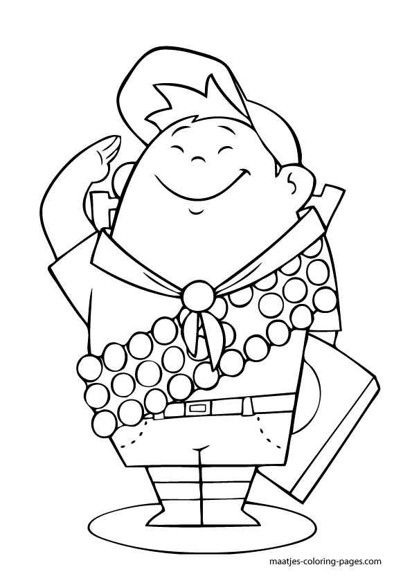 Up Coloring Pages