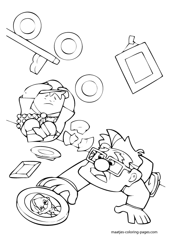 Up Coloring Pages