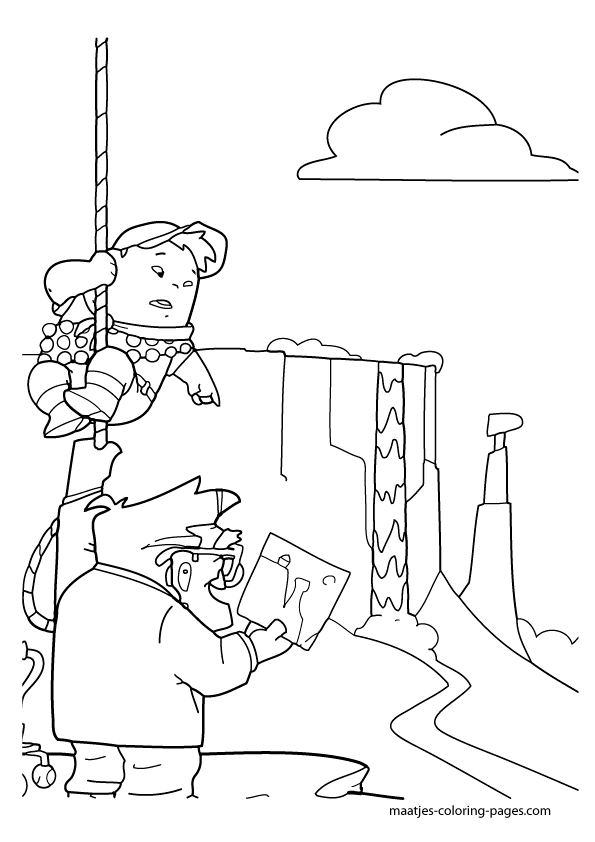 Up Coloring Pages