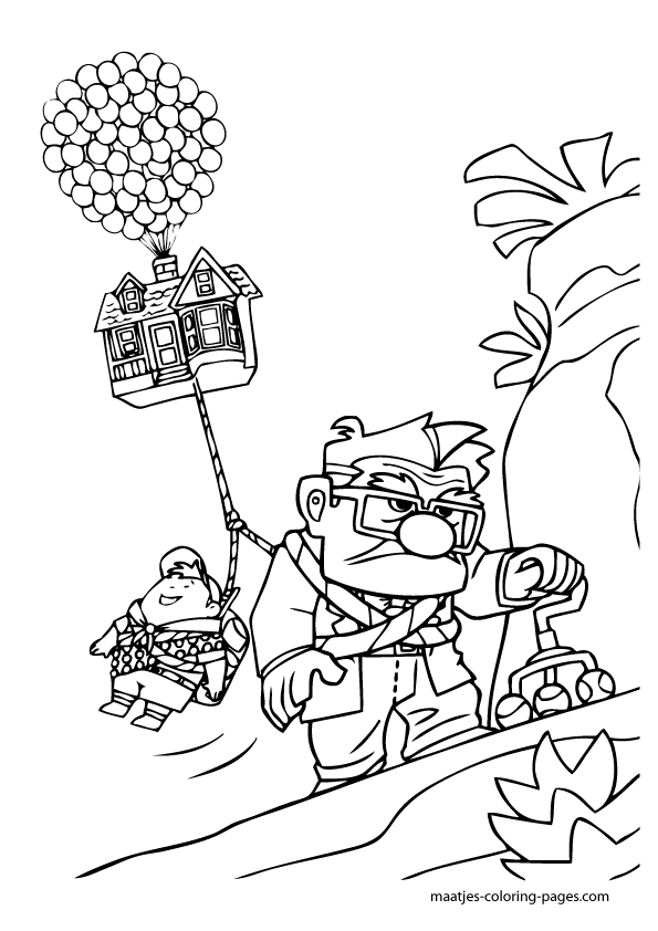 Up Coloring Pages