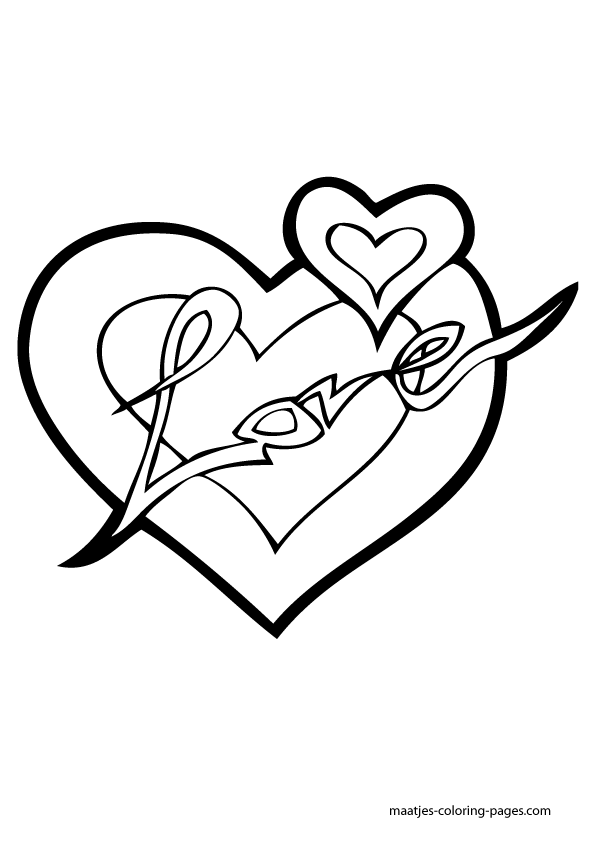 Valentines Day Coloring Pages