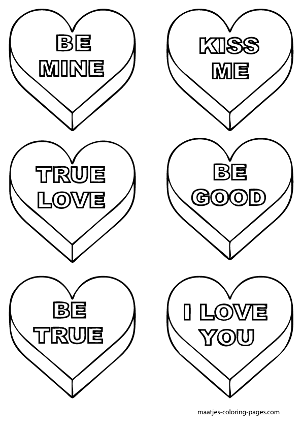 Valentines Day Coloring Pages