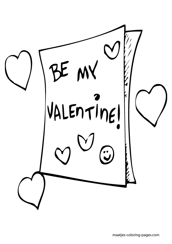 Valentines Day Coloring Pages