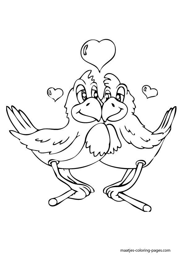 Valentines Day Coloring Pages