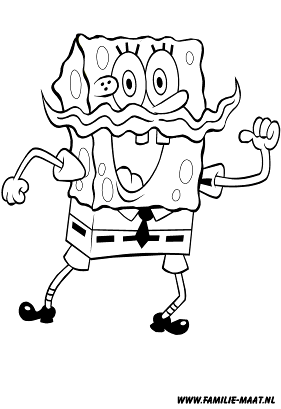 kaboose coloring pages halloween spongebob - photo #32