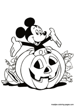 Halloween coloring pages