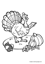 thanksgiving coloring pages